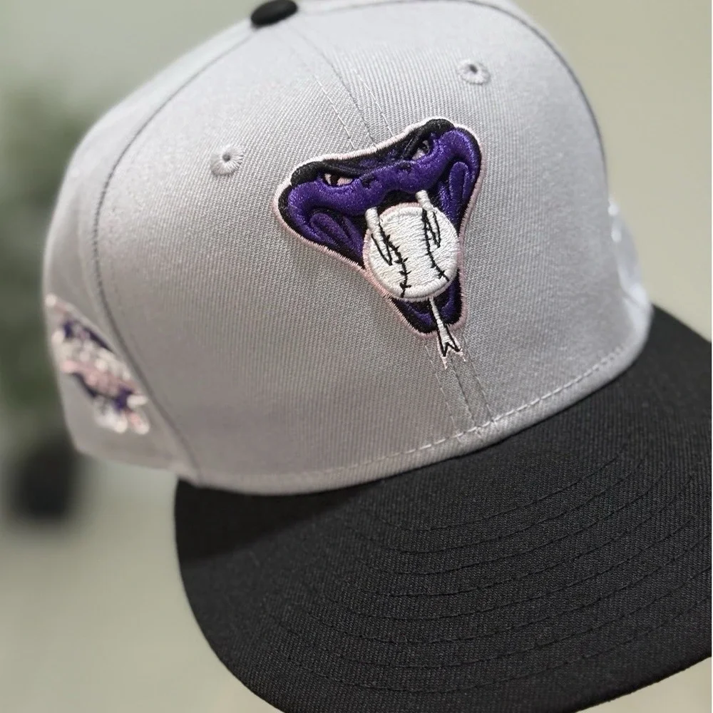 7 5/8 New Era 59Fifty Arizona Diamondbacks Fitted Hat Size Hat Club World Series